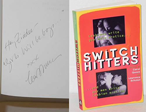 Stock image for Switch Hitters: Lesbians Write Gay Male Erotica and Gay Men Write Lesbian Erotica for sale by gearbooks