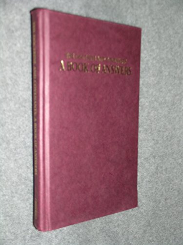 Stock image for The Doctrine and Covenants: A Book of Answers : The 25th Annual Sidney B. Sperry Symposium for sale by Wonder Book
