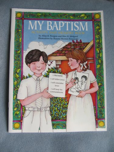 Imagen de archivo de My Baptism: Activity and Memory Book a la venta por Jenson Books Inc