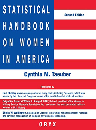 Imagen de archivo de Statistical Handbook on Women in America. Second Edition a la venta por Zubal-Books, Since 1961
