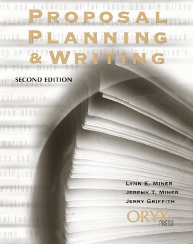 Imagen de archivo de Proposal Planning and Writing a la venta por ThriftBooks-Atlanta