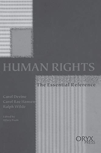Imagen de archivo de Human Rights : The Essential Reference a la venta por Better World Books: West