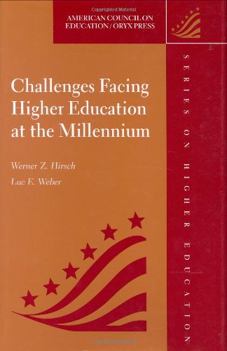 9781573562935: Challenges Facing Higher Education at the Millennium: (American Council on Education Oryx Press Series on Higher Education)