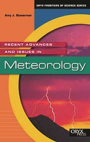 9781573563017: Recent Advances and Issues in Meteorology (Frontiers of Science) (Frontiers of Science Series)