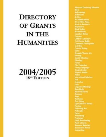 9781573566018: Directory of Grants in the Humanities, 2004