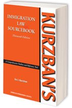 Beispielbild fr Kurzban's Immigration Law Sourcebook zum Verkauf von HKE Books