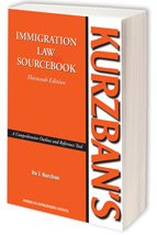 Stock image for Kurzbans Immigration Law Sourcebook for sale by Friends of Johnson County Library