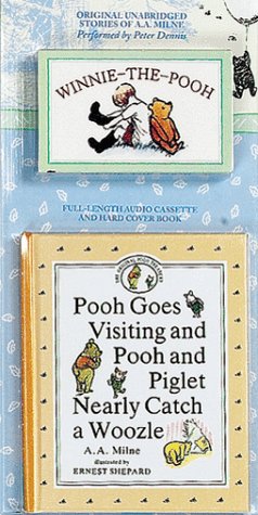 Beispielbild fr In Which Pooh Goes Visiting and Gets into a Tight Place and in Which Pooh and Piglet Go Hunting and Nearly Catch a Woozle zum Verkauf von Better World Books