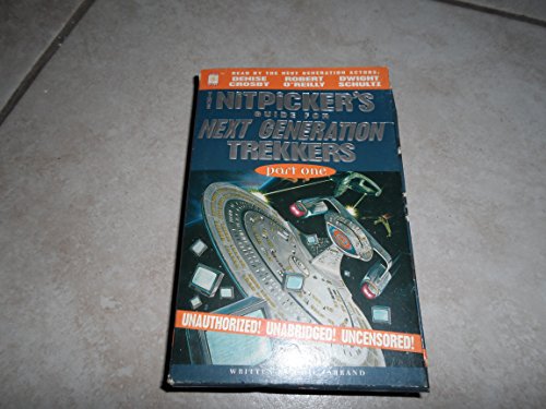 Imagen de archivo de The Nitpickers Guide for Next Generation Trekkers -- Part One -- (3 Audio Cassettes - Unabridged - 4 1/2 Hours) a la venta por gigabooks