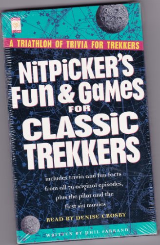 Beispielbild fr Nitpicker's Fun & Games for Classic Trekkers zum Verkauf von The Yard Sale Store