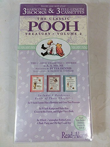 Stock image for The Original Pooh Treasury: Eeyore Has a Birthday, Kanga and Baby Roo Come to the Forest, Christopher Robin Gives a Pooh Party (The Original Pooh Treasury , Vol 2, No 4,5&6) for sale by Ergodebooks