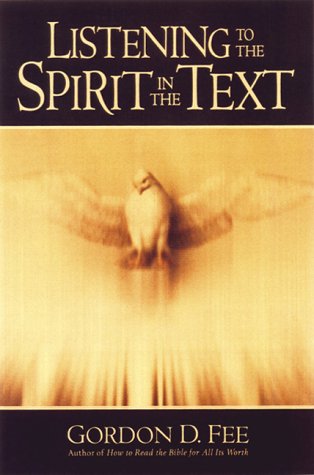 Imagen de archivo de Listening to the Spirit in the Text a la venta por HPB-Diamond