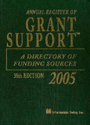 Stock image for Annual Register of Grant Support: A Directory of Funding Sources for sale by ThriftBooks-Atlanta