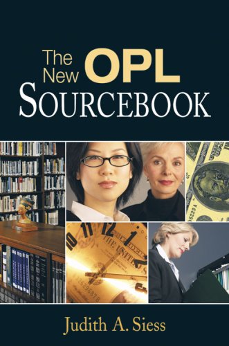 Beispielbild fr The New OPL Sourcebook : A Guider for Solo and Small Libraries zum Verkauf von Better World Books