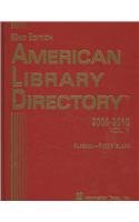 Imagen de archivo de American Library Directory 2009-2010: Library Resource Guide 2009-2010 a la venta por Irish Booksellers