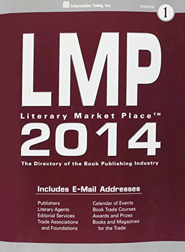 Stock image for Literary Market Place 2014: The Directory of the American Book Publishing Industry with Industry Indexes for sale by Irish Booksellers