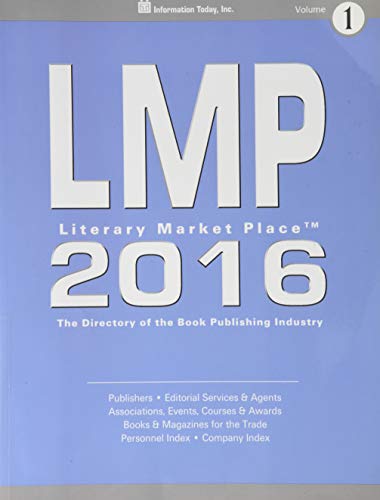 Stock image for Literary Market Place 2016: The Directory of the American Book Publishing Industry with Industry Indexes (Literary Market Place (LMP)) for sale by ThriftBooks-Dallas