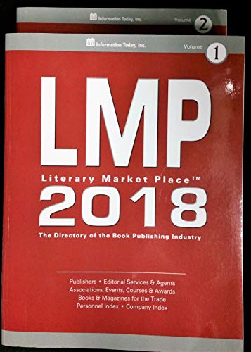 Imagen de archivo de Literary Market Place 2018: The Directory of the American Book Publishing Industry with Industry Indexes (Literary Market Place (LMP)) a la venta por Better World Books