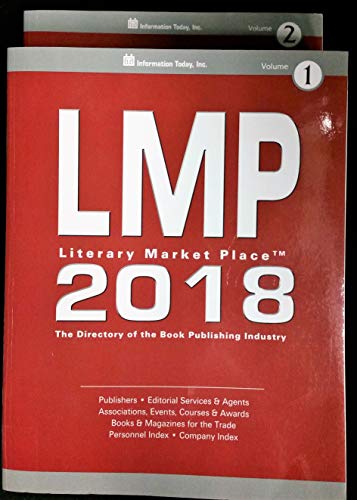 Stock image for Literary Market Place 2018: The Directory of the American Book Publishing Industry with Industry Indexes (Literary Market Place (LMP)) for sale by Better World Books