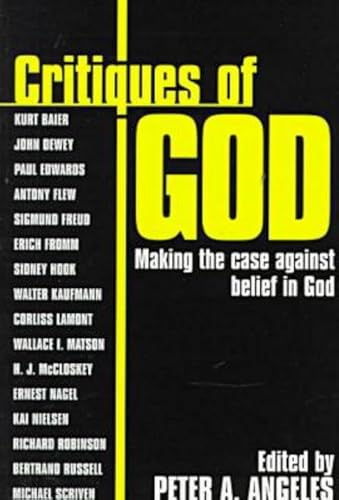 Beispielbild fr Critiques of God: Making the Case Against Belief in God zum Verkauf von WorldofBooks