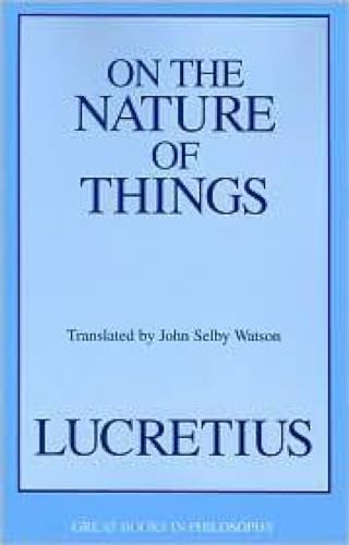 Stock image for On the Nature of Things (Great Books in Philosophy) for sale by Vashon Island Books