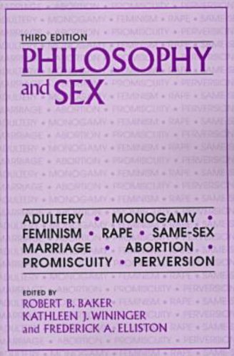 Beispielbild fr Philosophy and Sex zum Verkauf von SecondSale