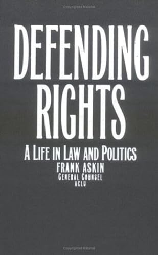 9781573923002: Defending Rights: A Life in Law and Politics