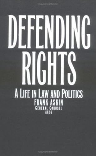 9781573923002: Defending Rights: A Life in Law and Politics