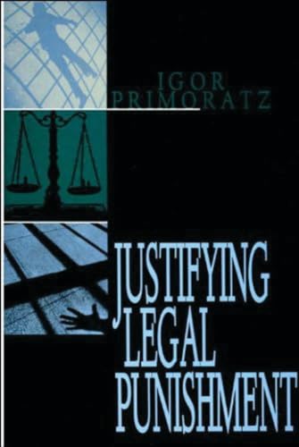 Beispielbild fr Justifying Legal Punishment (Studies in Applied Philosophy) zum Verkauf von Reuseabook