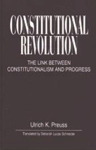 Constitutional Revolution (9781573924719) by Preuss, Ulrich K.