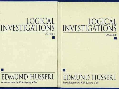 Stock image for Logical Investigations (Two Volume Set) for sale by Powell's Bookstores Chicago, ABAA