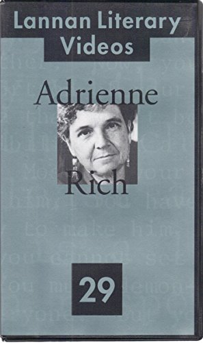 9781573940689: Adrienne Rich: Lannan Literary Video [VHS]