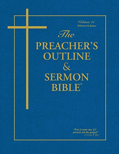 Stock image for The Preacher's Outline & Sermon Bible®: Hebrews & James (The Preacher's Outline & Sermon Bible KJV) for sale by HPB-Red