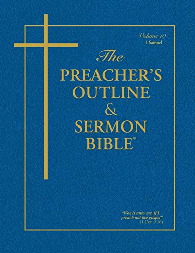 9781574071627: The Preacher's Outline & Sermon Bible: 1 Samuel: 1 Samuel: King James Version