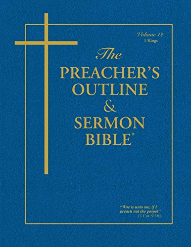 Beispielbild fr The Preacher's Outline & Sermon Bible: 1 Kings (The Preacher's Outline & Sermon Bible KJV) zum Verkauf von HPB-Red