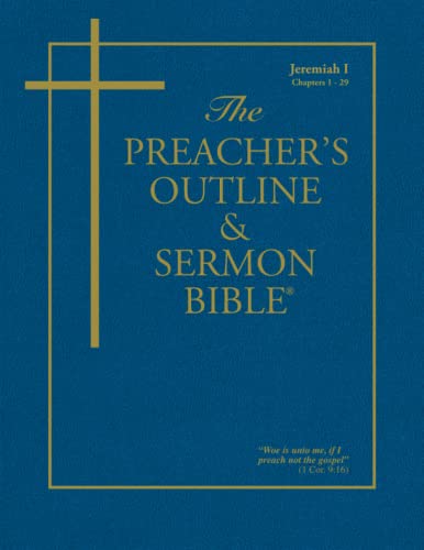 Beispielbild fr The Preacher's Outline & Sermon Bible - Vol. 25: Jeremiah (1-29): King James Version zum Verkauf von Chiron Media