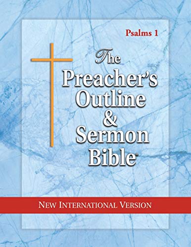 Stock image for The Preacher's Outline & Sermon Bible: Psalms Vol. 1: New International Version (The Preacher's Outline & Sermon Bible NIV) for sale by Dream Books Co.