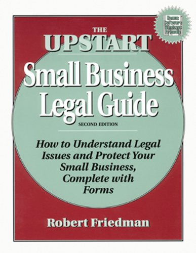 9781574100921: Upstart Small Business Legal Guide