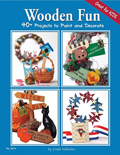 9781574213133: Wooden Fun: 40+ Projects To Paint And Decorate