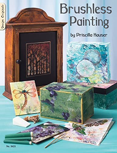 Imagen de archivo de Brushless Painting (Design Originals) How to Paint Without a Brush using Watercolors, Acrylics, Markers, and Stamps to Create Gifts, Home Decor, Greeting Cards, Stationery, Beautiful Boxes, and More a la venta por SecondSale