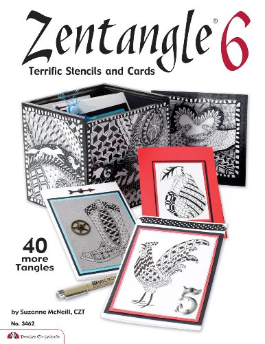 Beispielbild fr Design Originals-Zentangle 6 zum Verkauf von Half Price Books Inc.