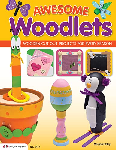 9781574213546: Awesome Woodlets: Wooden Cut-Out Projects for Every Season