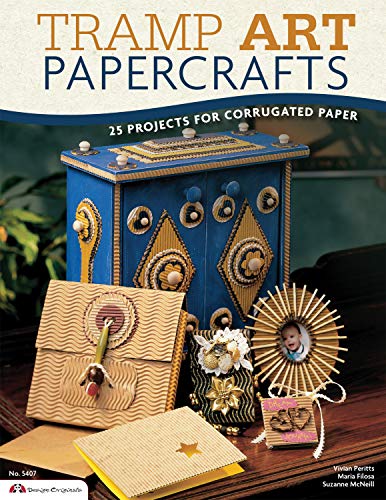 Imagen de archivo de Tramp Art Papercrafts: 25 Projects for Corrugated Paper (Design Originals) a la venta por -OnTimeBooks-