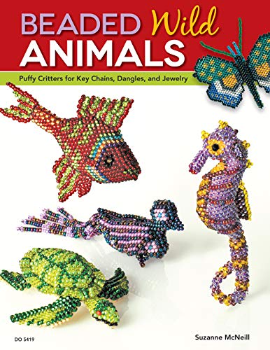 Beispielbild fr Beaded Wild Animals: Puffy Critters for Key Chains, Dangles, and Jewelry: 5419 (Design Originals) zum Verkauf von WorldofBooks