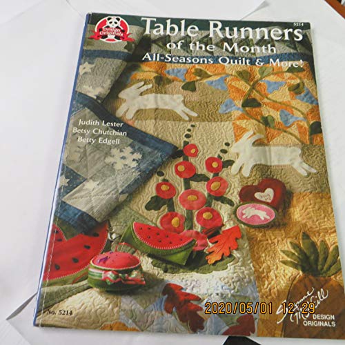 Stock image for Table Runners of the Month for sale by Wonder Book