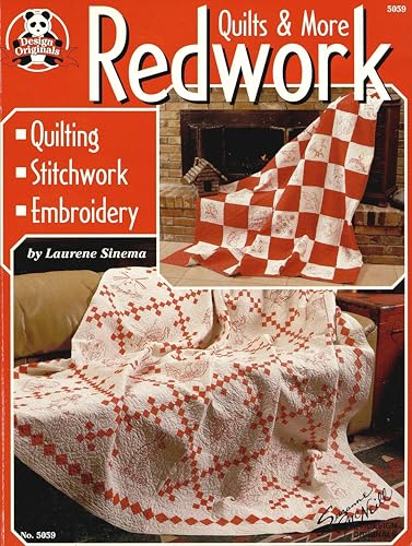 9781574217391: Redwork Quilts & More: Quilting, Stitchwork, Embroidery (Design Originals) 174 Patterns & Designs for Handwork, 6 Vintage Quilts, Wallhangings, Heart Projects, Pillows, Pincushions, Linens, & More