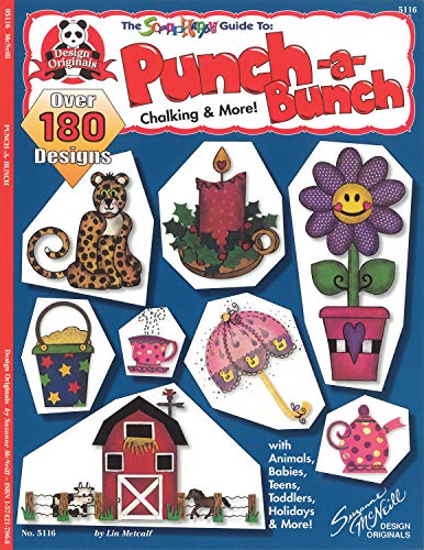 {PUNCHED SHAPES} The ScrapHappy Guide to: Punch-a-Bunch - Chalking and More! - with Animals - Bab...