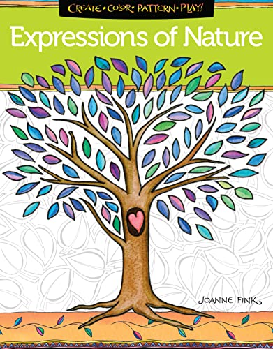 9781574218985: Expressions of Nature Coloring Book: Create, Color, Pattern, Play! (Design Originals) Add Patterning, Doodles, Borders, & Embellishments to 32 Inspiring Line Art Designs to Create Unique Finished Art