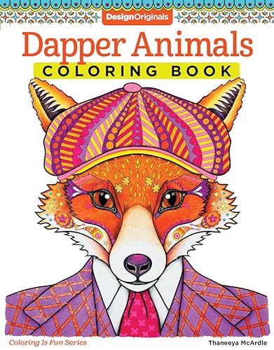 9781574219586: Dapper Animals Coloring Book: 13 (Coloring is Fun)