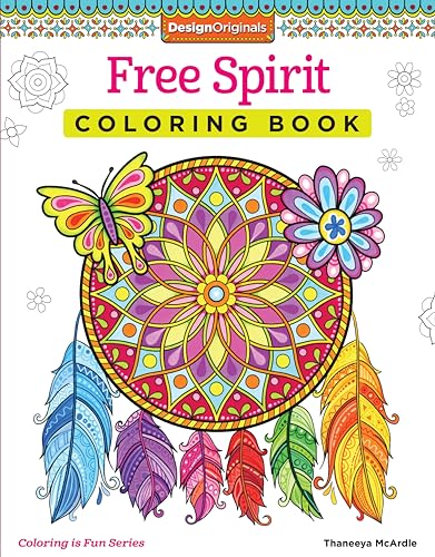 Stock image for Free Spirit Coloring Book (Coloring is Fun) (Design Originals) 32 for sale by Hawking Books